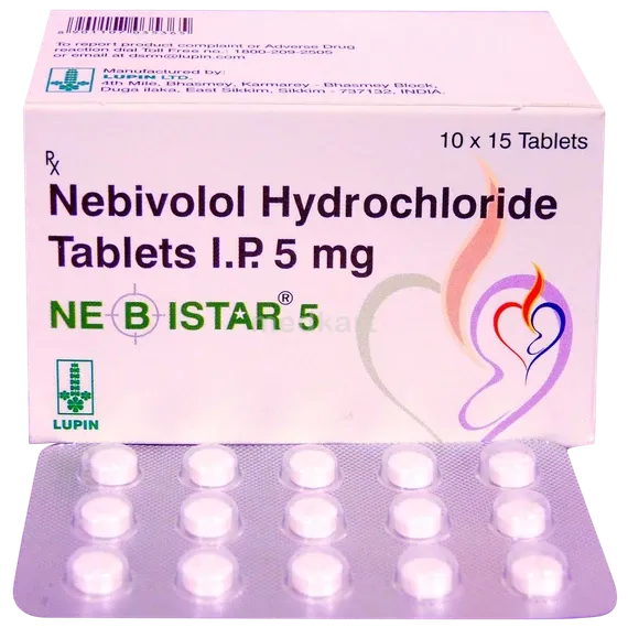 nebistar 5mg tablet 15's